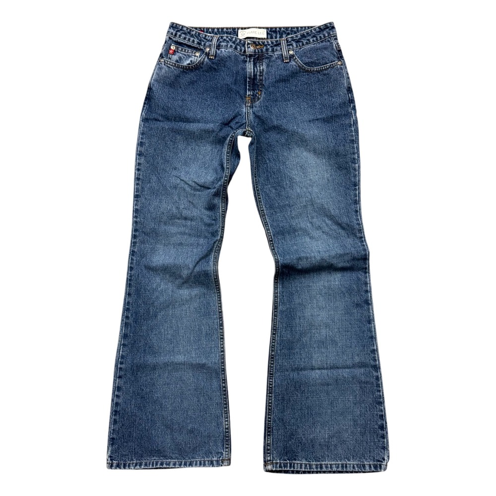 Vintage Y2K Arizona Jean Co Flare Leg Denim Jeans Juniors 9 - Picture 1 of 7